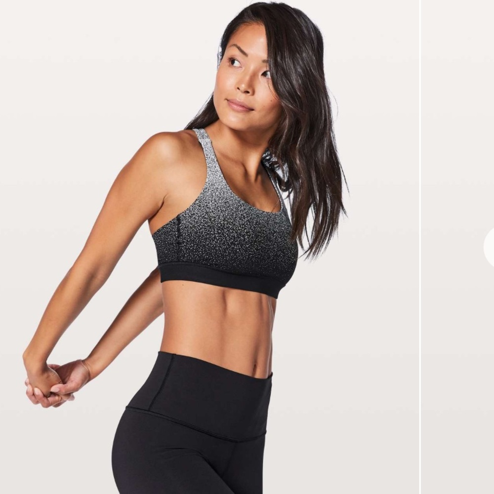 Lululemon Energy Bra Ombre Speckle size 4